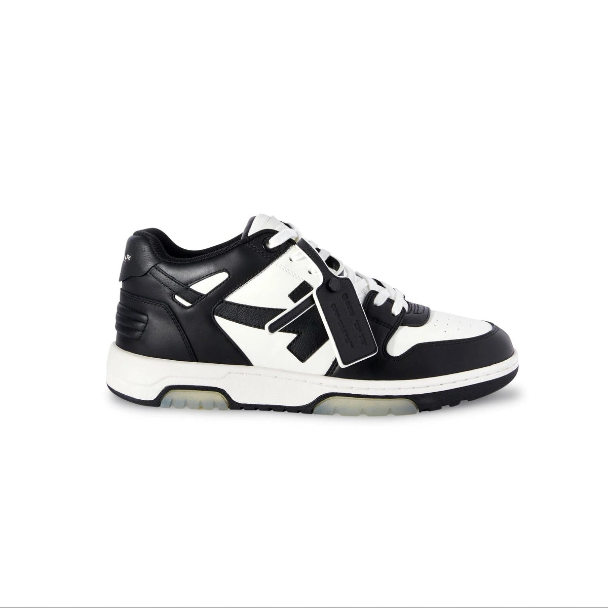 "Off" Sneaker Black/White