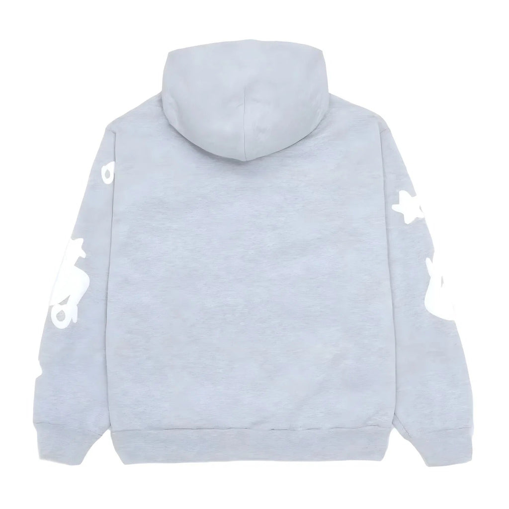 "Sp5der" Hoodie Light Grey